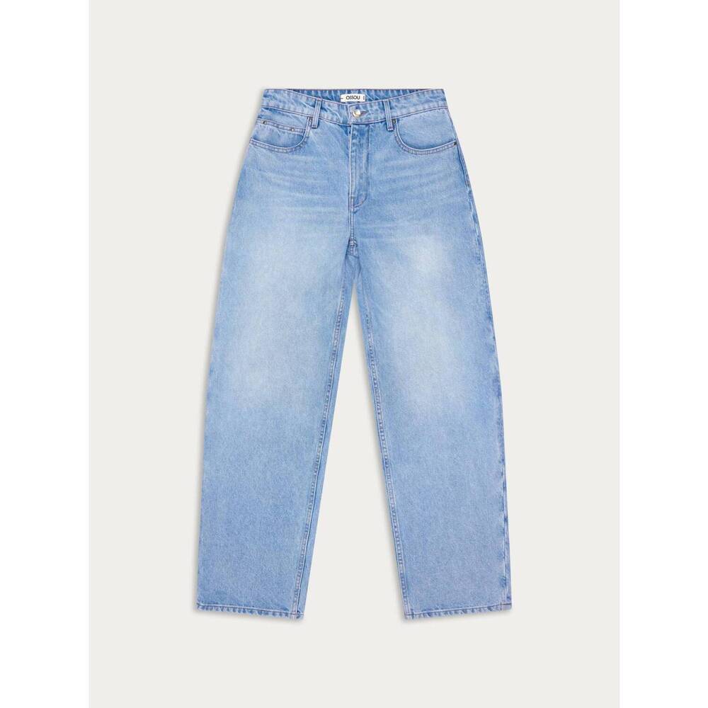 NEW OSSOU rider straight leg jeans in salt wash - Picture 5 of 6
